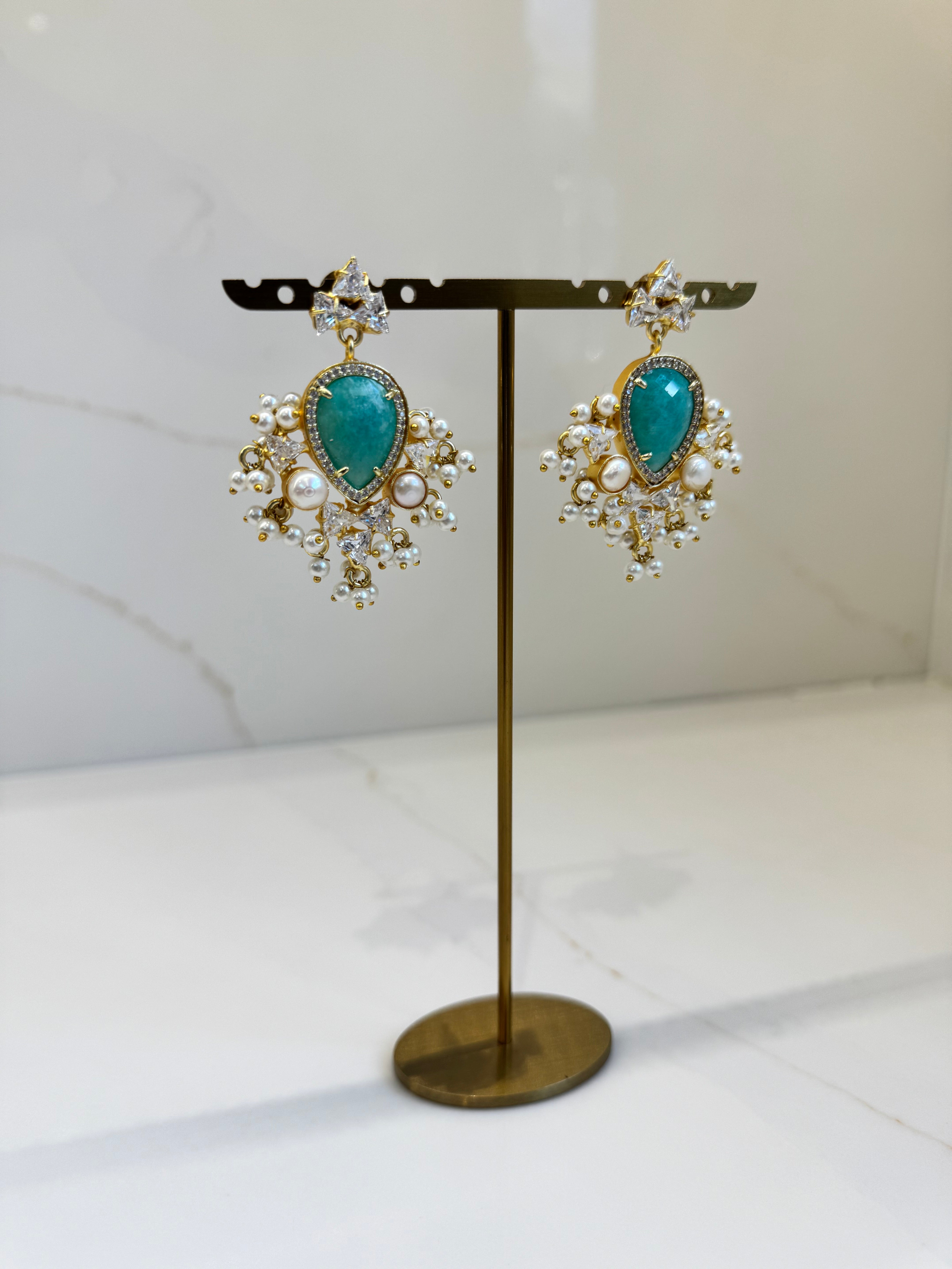 Soft Aqua Peardrops