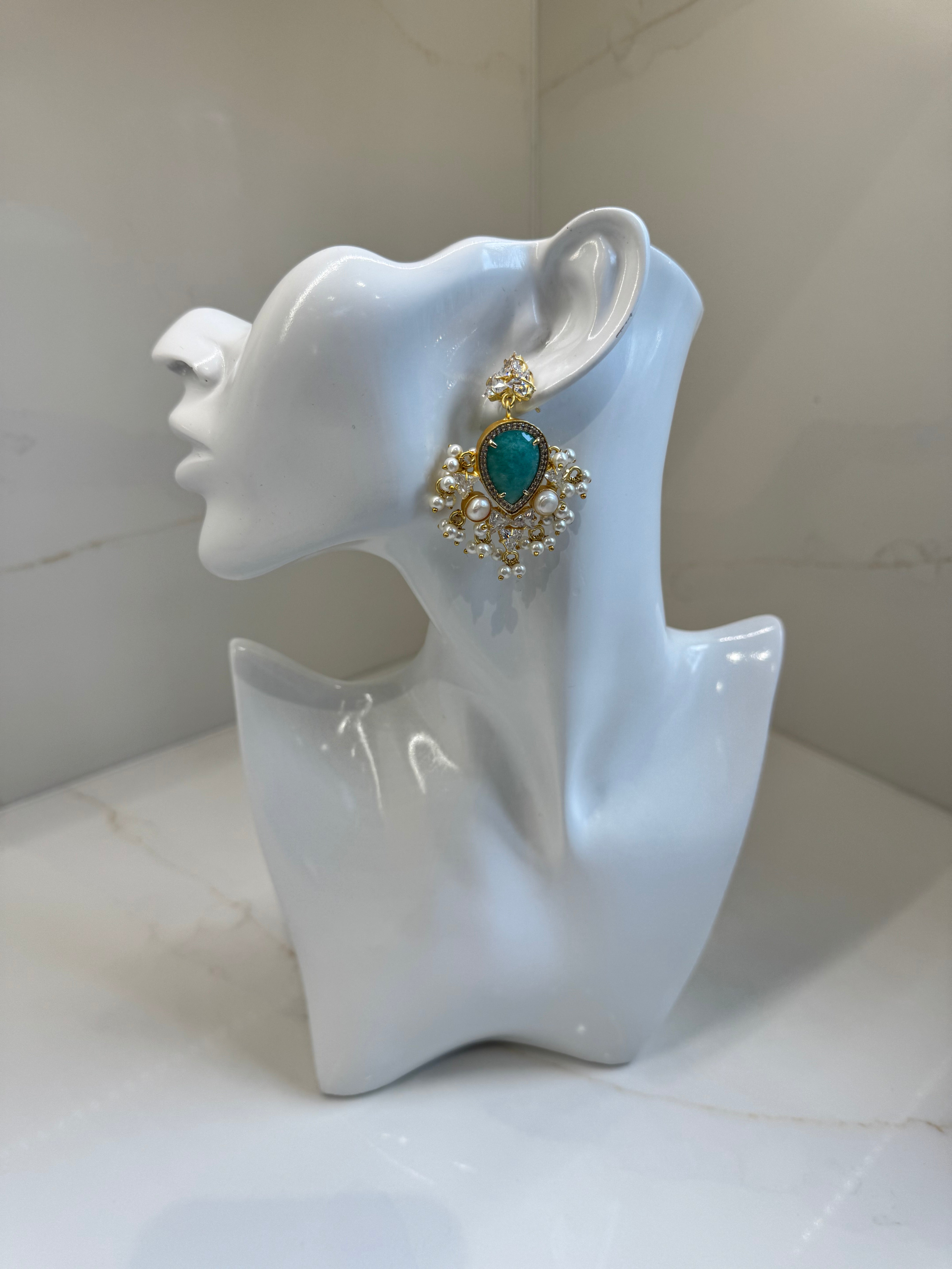 Soft Aqua Peardrops